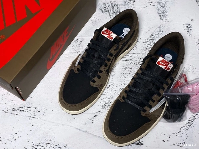 Cheap Air Scott Mocha CQ4277-001 1 OG SP Jordan Travis x Low Dark 0817